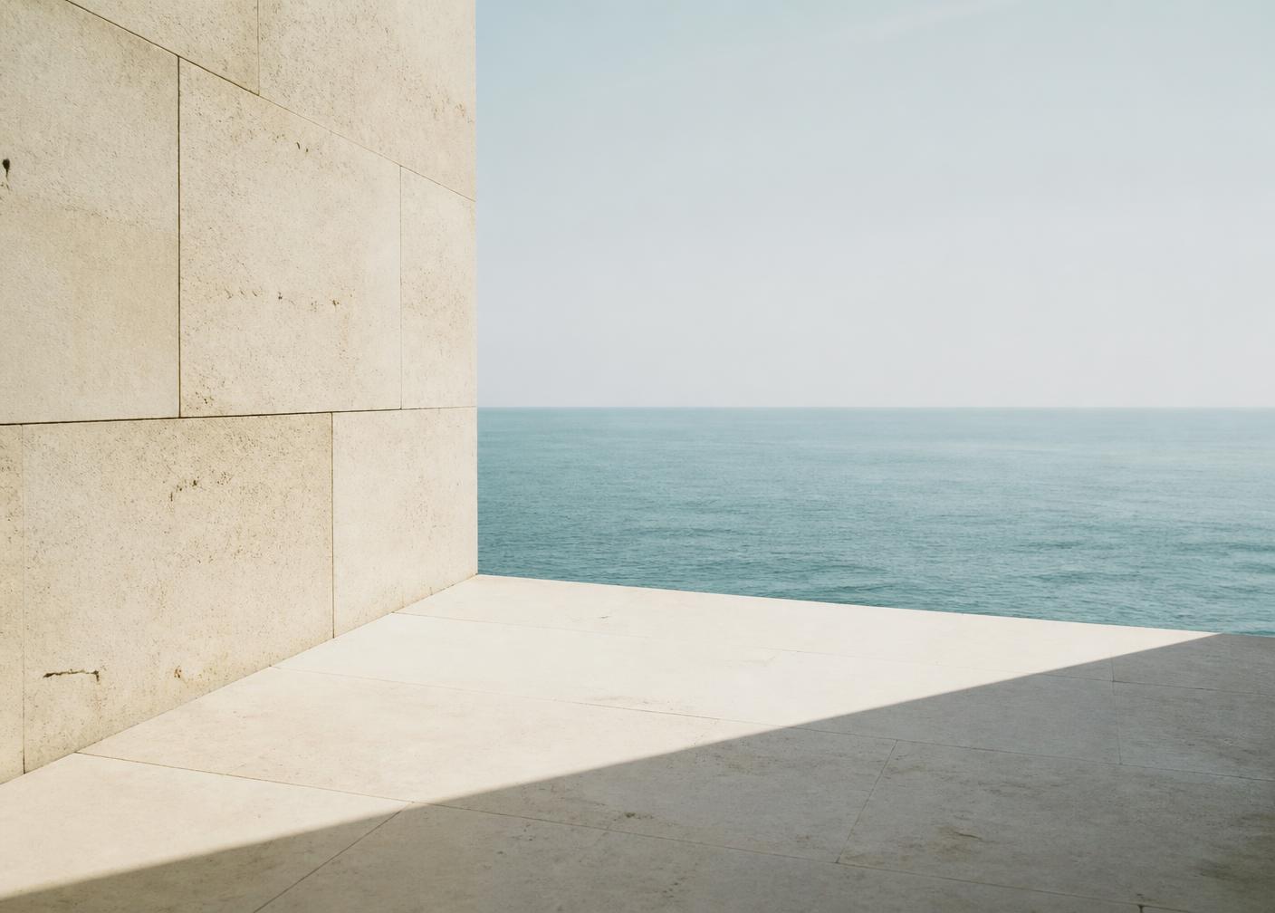 Minimal limestone and Pacific horizon composition